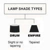 Bear Tracks Dark Brown Lamp Shade