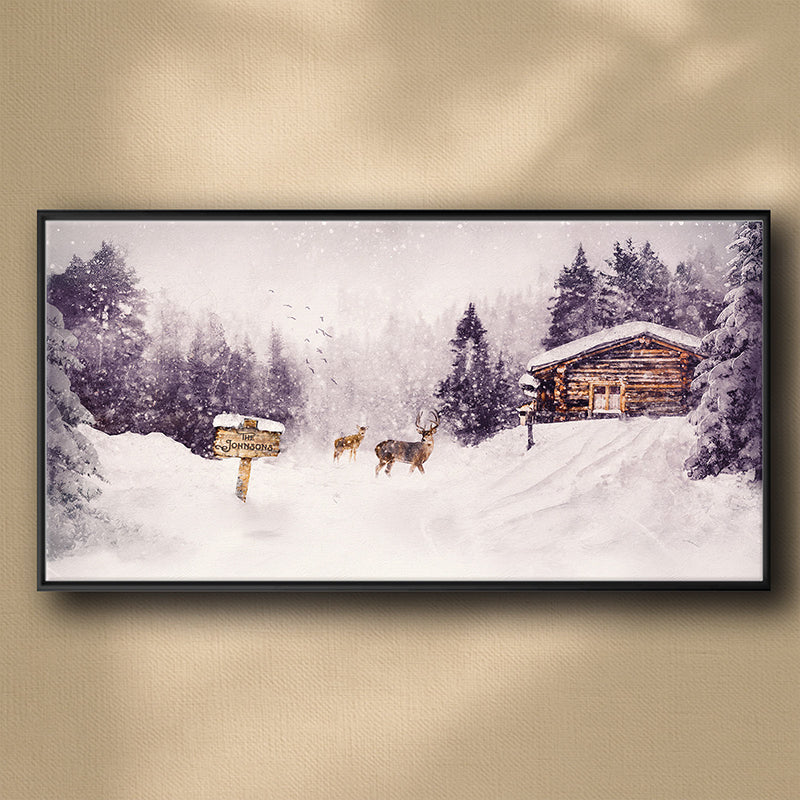 Winter Wonderland Personalized Wall Art