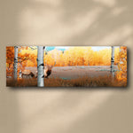 Golden Meadow Personalized Stretched Canvas