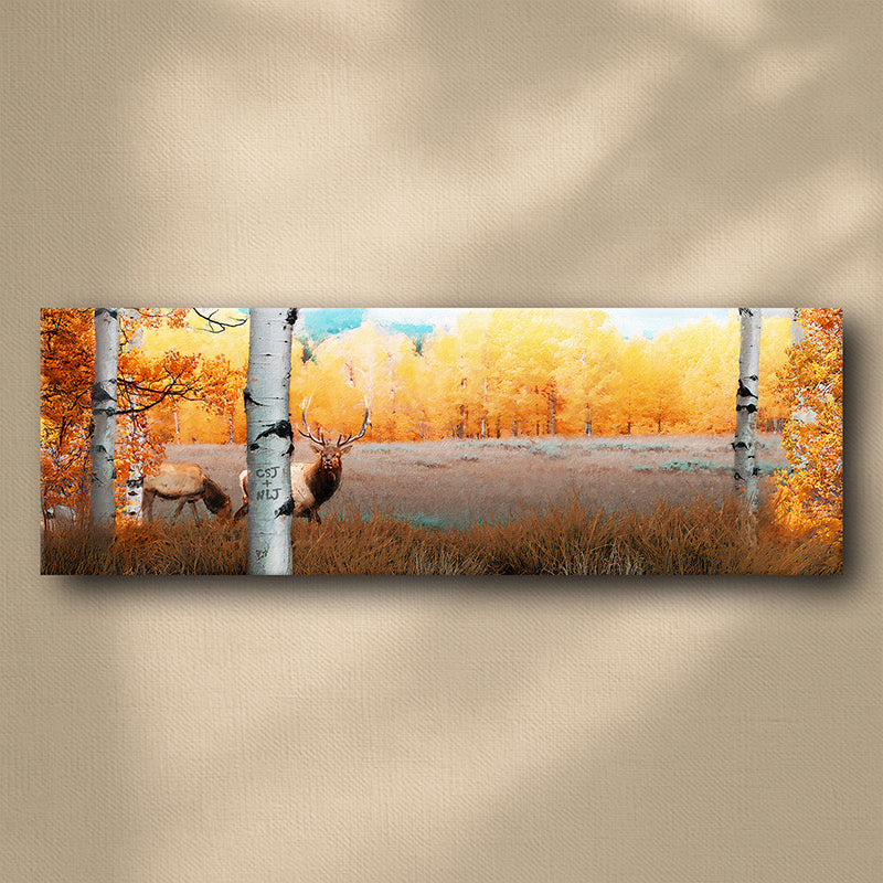Golden Meadow Personalized Wall Art