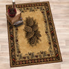 Woodland Retreat Pinecone Rug - 2 x 3