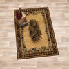 Woodland Retreat Pinecone Rug - 8 x 10