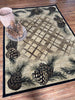 Whispering Pines Border Rug - 2 x 3