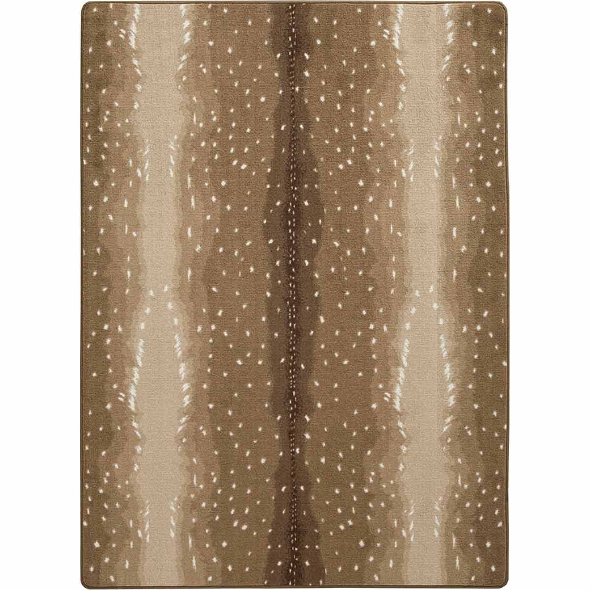 Speckled Brown Rug - 4 x 5