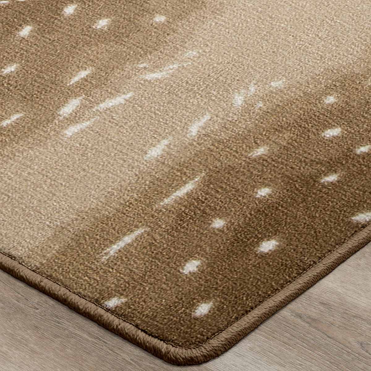 Speckled Brown Rug - 4 x 5