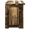 Lima Live Edge 25 Inch Nightstand with Iron - Provincial Stain