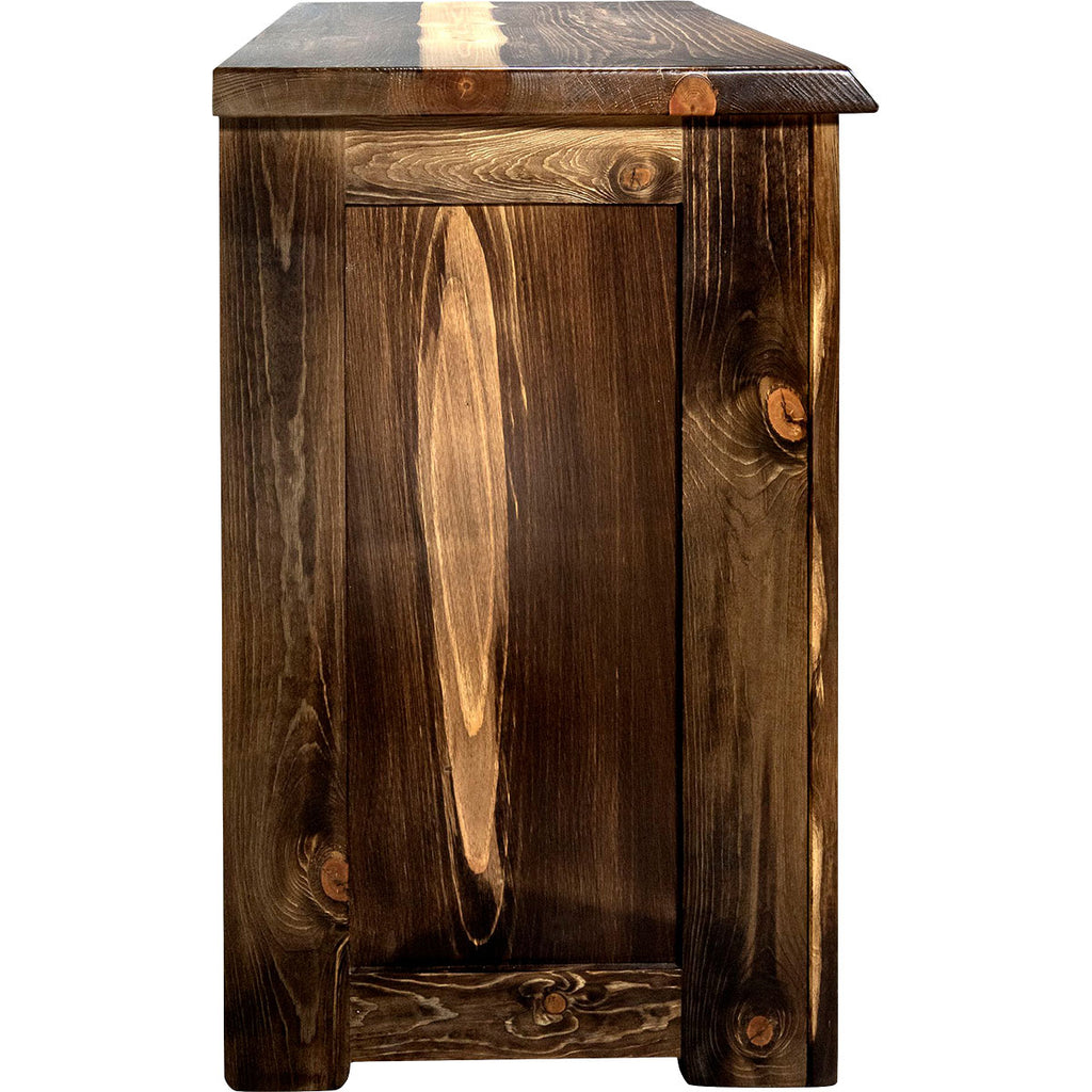Lima Live Edge 3 Drawer Chest - Provincial Stain