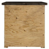 Lima Sawn 3 Drawer Chest with Iron - Jacobean Stain