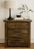 Lima Sawn 3 Drawer Chest with Iron - Provincial Stain