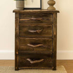 Lima Live Edge 4 Drawer Chest - Provincial Stain