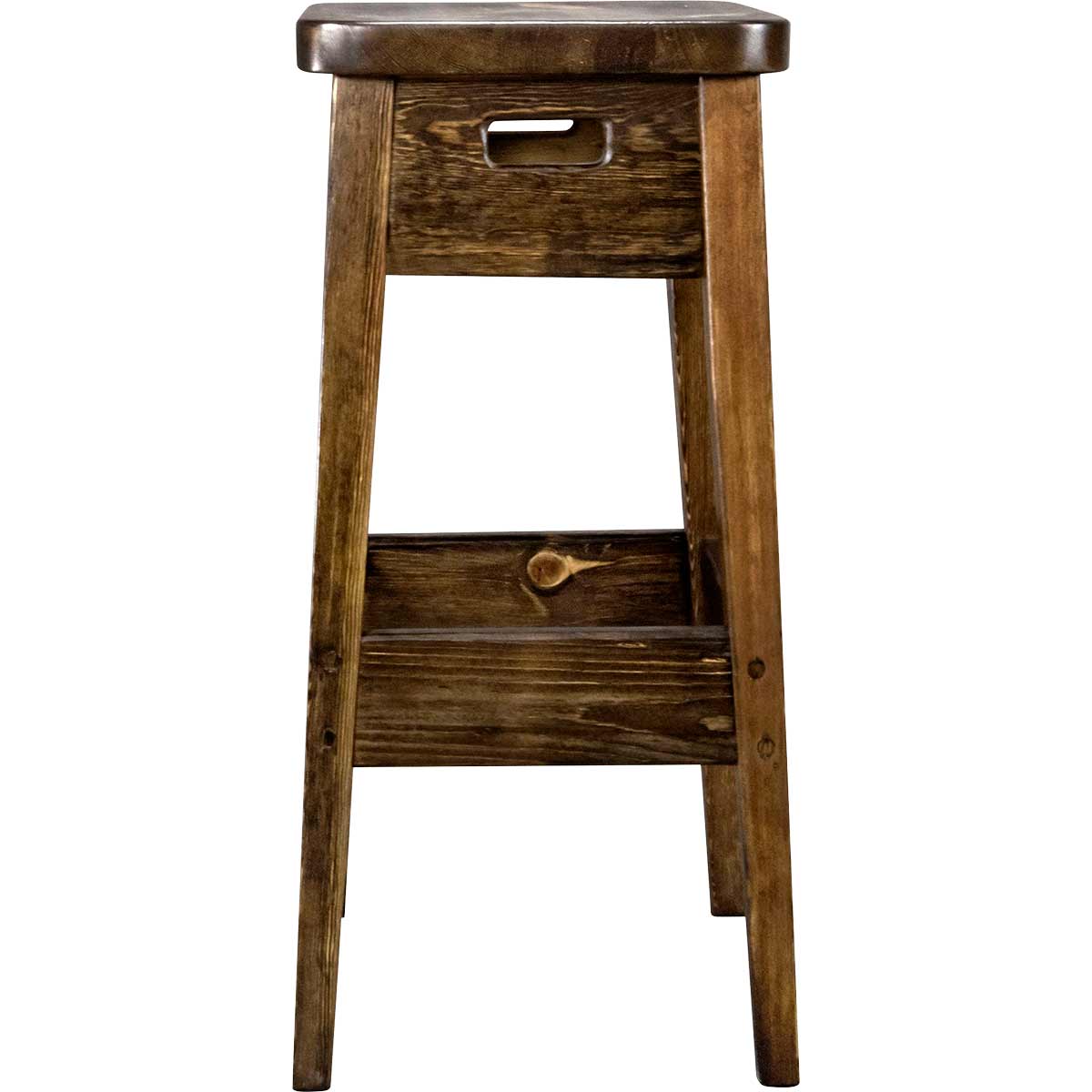 Lima 30 Inch Backless Barstool - Provincial Stain