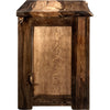 Lima Live Edge 25 Inch Nightstand - Provincial Stain