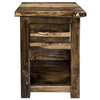 Lima Live Edge 30 Inch Nightstand - Provincial Stain