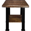 Lima End Table with Shelf - Provincial Stain
