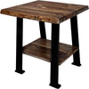 Lima End Table with Shelf - Provincial Stain