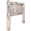 Lima Live Edge Headboard with Clear Lacquer - Full