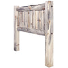 Lima Live Edge Headboard with Clear Lacquer - Full