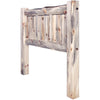 Lima Live Edge Headboard with Clear Lacquer - Full