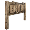 Lima Live Edge Headboard with Provincial Stain - Full