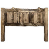 Lima Live Edge Headboard with Provincial Stain - Full