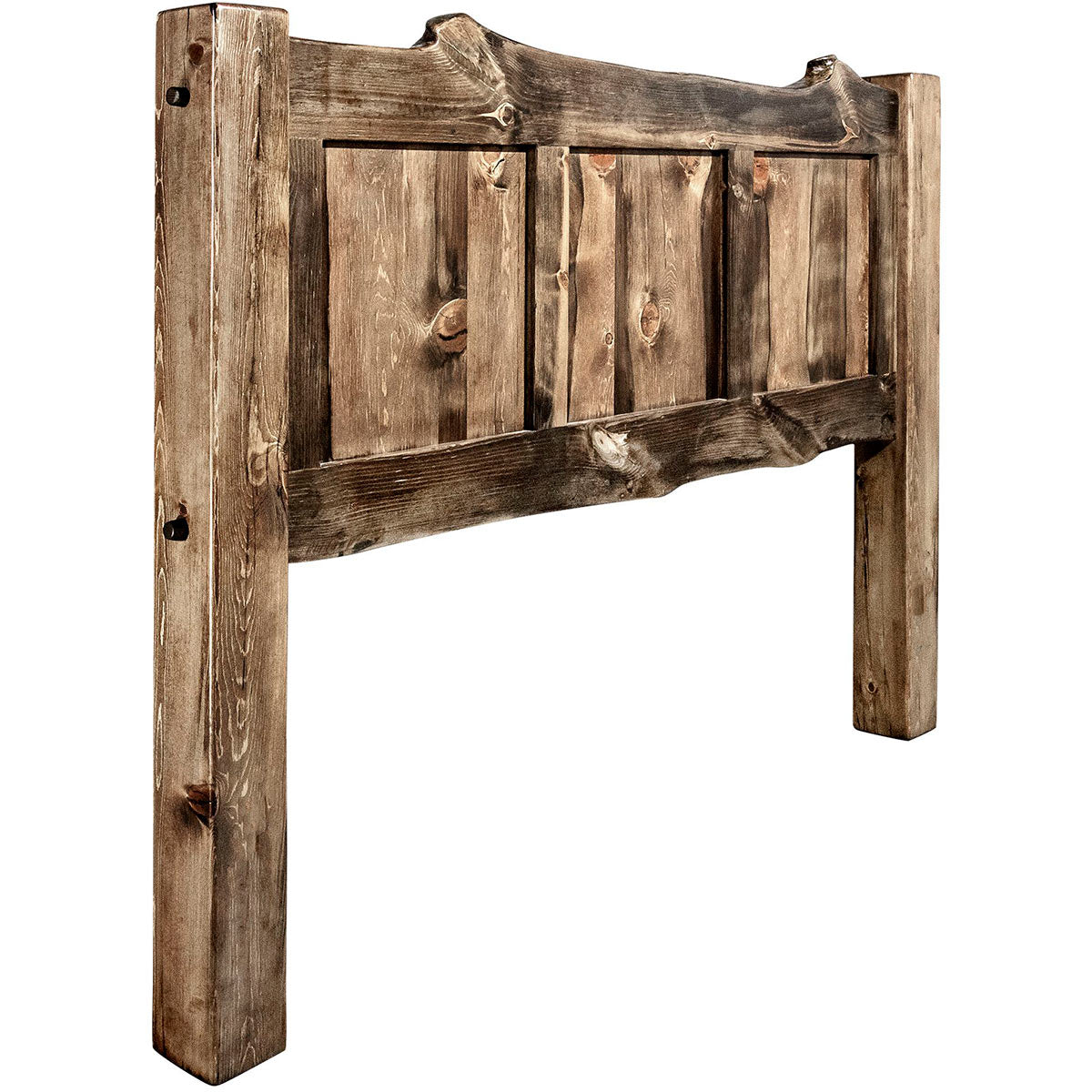 Lima Live Edge Headboard with Provincial Stain - Full