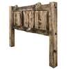 Lima Live Edge Headboard with Provincial Stain - King