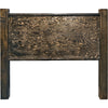Lima Sawn Headboard with Iron & Jacobean Stain - Queen