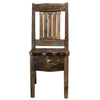 Lima Live Edge 18 Inch Dining Side Chair - Provincial Stain
