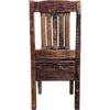 Lima Live Edge 18 Inch Dining Side Chair - Provincial Stain