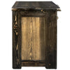 Lima Live Edge 25 Inch Nightstand - Jacobean Stain