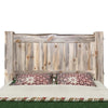 Lima Live Edge Bed with Clear Lacquer - Cal King