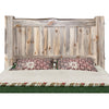 Lima Live Edge Bed with Clear Lacquer - King