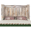 Lima Live Edge Bed with Clear Lacquer - Twin