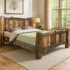 Lima Live Edge Bed with Provincial Stain - Twin