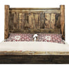 Lima Sawn Bed with Iron & Provincial Stain - Twin