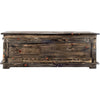 Lima Live Edge 4 Foot Blanket Chest - Jacobean Stain