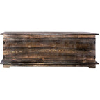 Lima Sawn 4 Foot Blanket Chest - Jacobean Stain