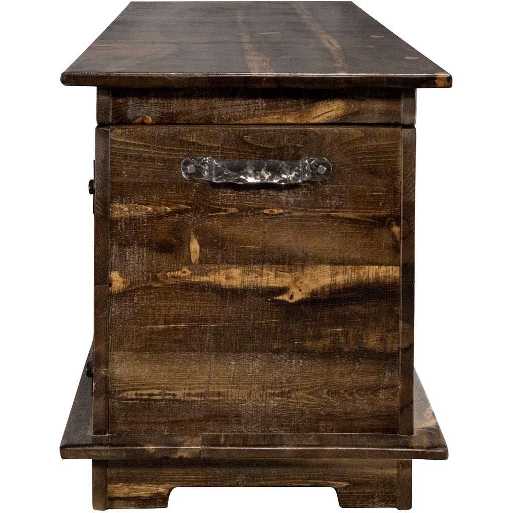 Lima Sawn 4 Foot Blanket Chest - Provincial Stain