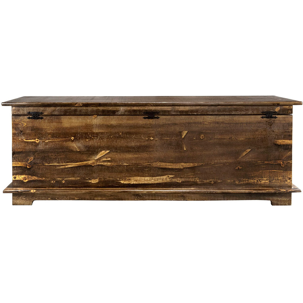 Lima Sawn 4 Foot Blanket Chest - Provincial Stain