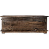 Lima Live Edge 5 Foot Blanket Chest - Jacobean Stain