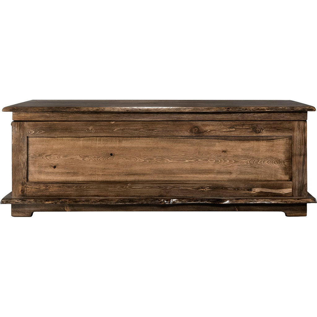 Lima Live Edge 5 Foot Blanket Chest - Provincial Stain
