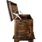 Lima Live Edge 5 Foot Blanket Chest - Provincial Stain