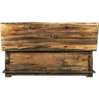 Lima Live Edge 5 Foot Blanket Chest - Provincial Stain