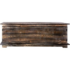 Lima Sawn 5 Foot Blanket Chest - Jacobean Stain