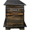 Lima Sawn 5 Foot Blanket Chest - Jacobean Stain