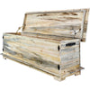 Lima Sawn 5 Foot Blanket Chest - Clear Lacquer