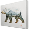 Forest Bear Metal Box Wall Art