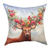 Wintry Dream Indoor/Outdoor Pillow - Santa