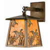 Ducks in Flight Lantern Wall Sconce