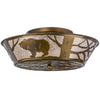 Roaming Bear Flush Mount Ceiling Light